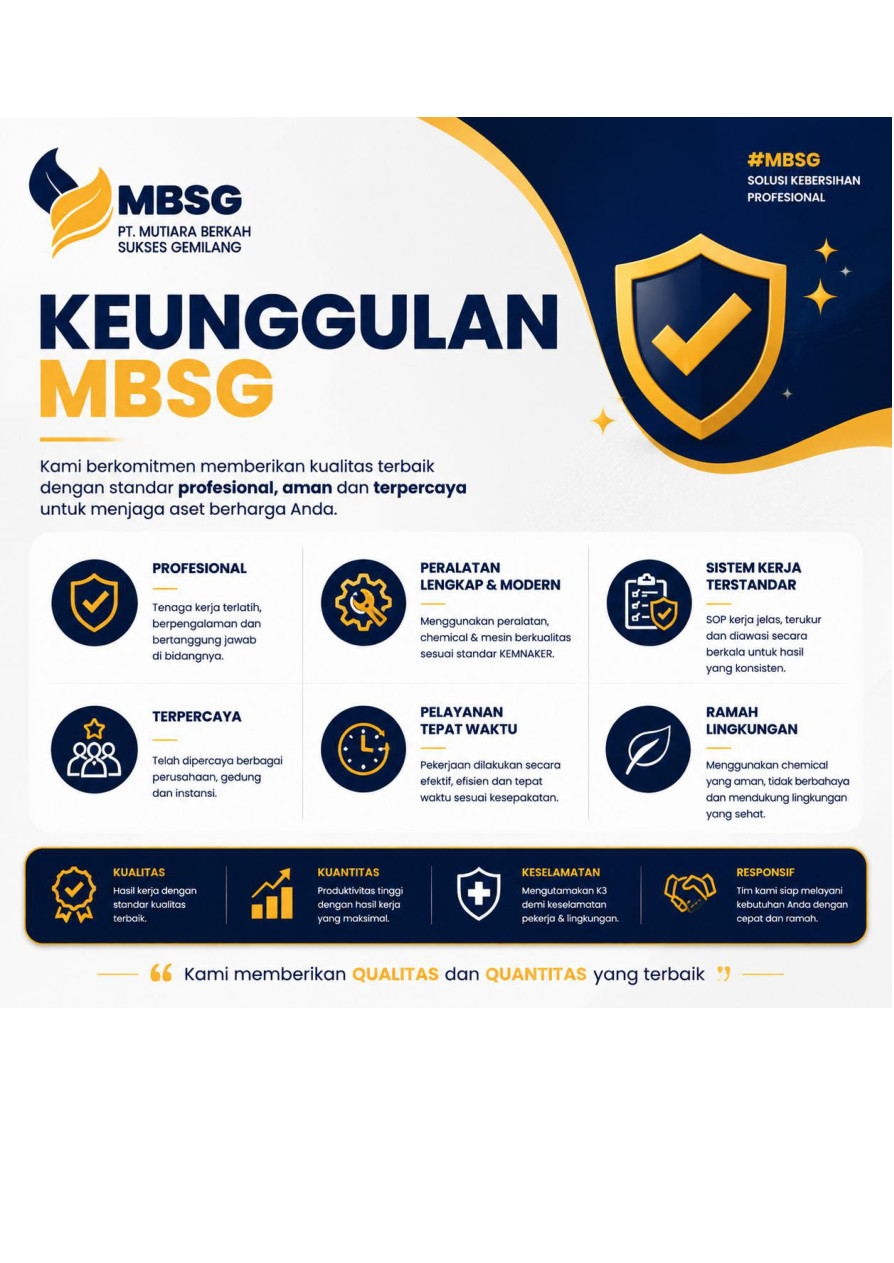 Keunggulan MBSG